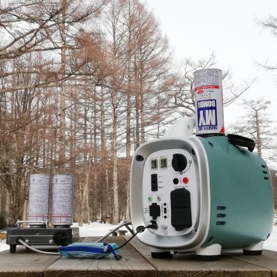 カセットボンベ発電機